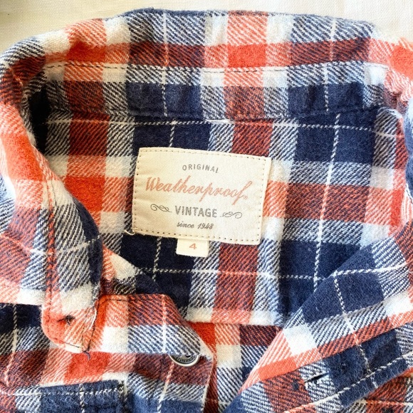Boys Weatherproof Flannel Shirt - Picture 4 of 6